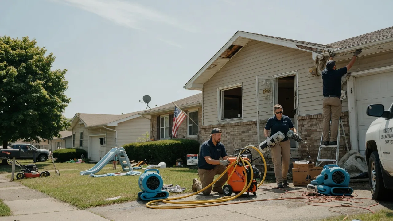 Water Damage Restoration in Ridott, IL near me